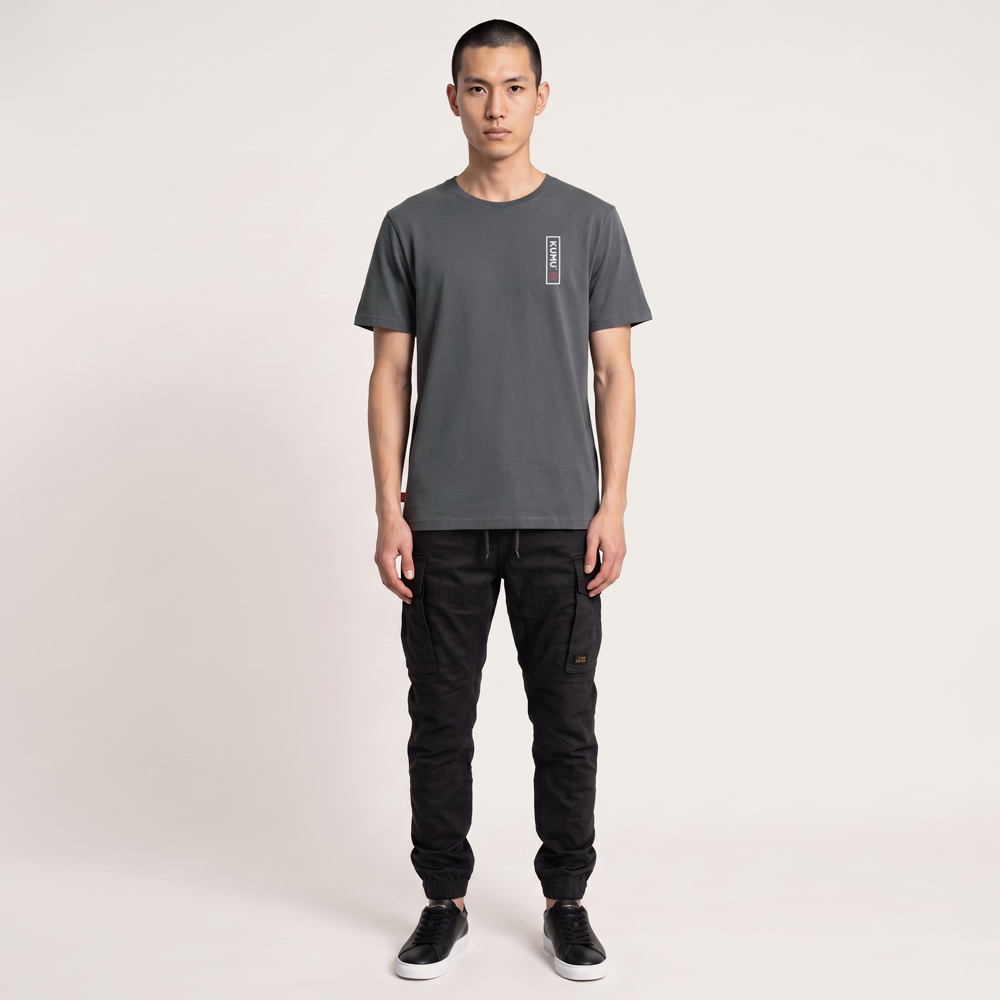 Rising Sun Tee Grey – view 5