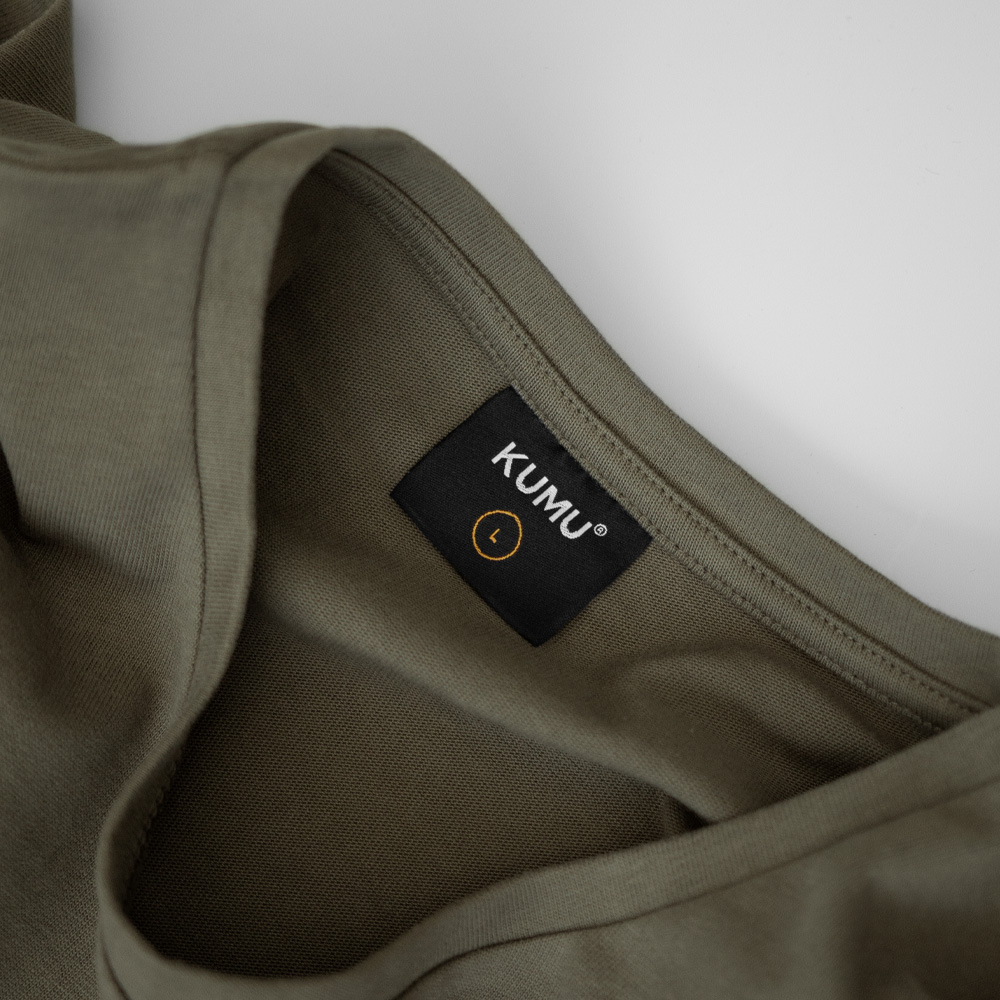 Heavyweight Pocket Tee Ash Brown – view 6