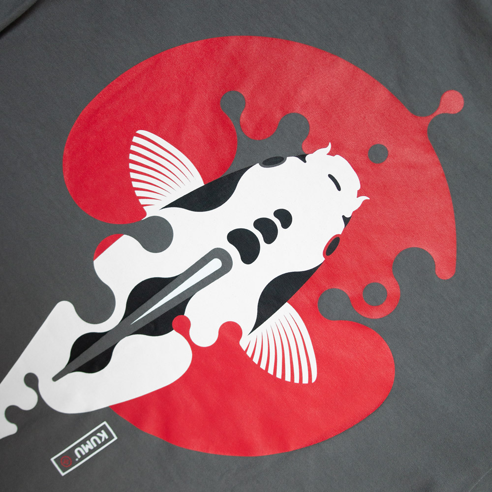 Rising Sun Tee Grey – view 3