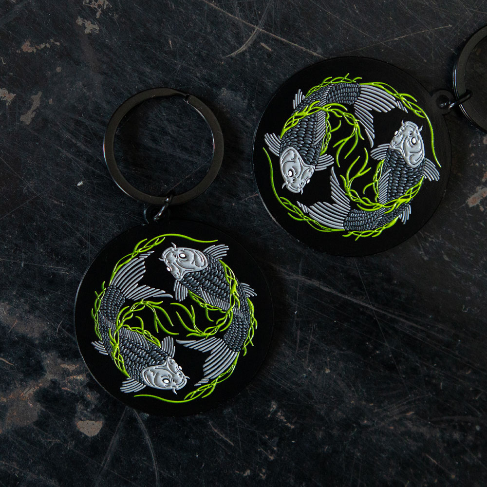 Vortex Keyring – view 2