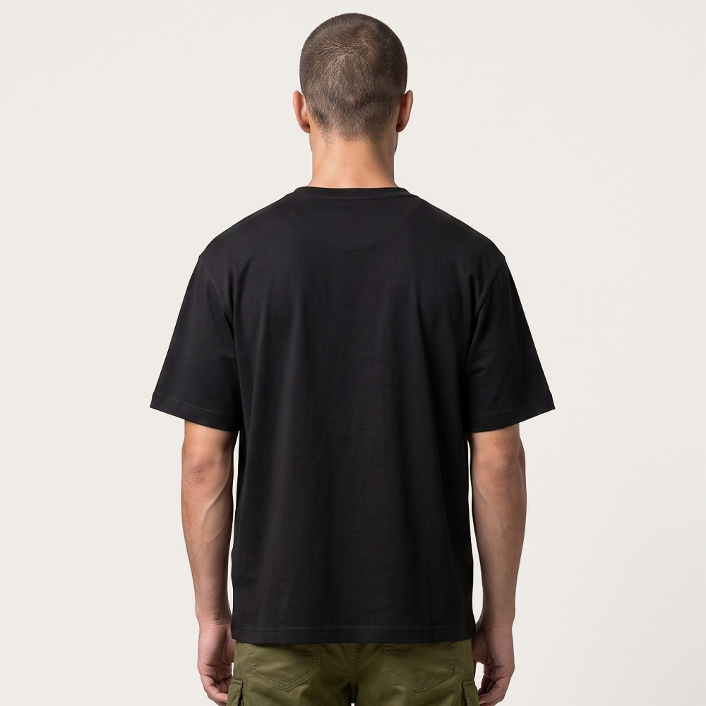 Heavyweight Pocket Tee Black – view 2