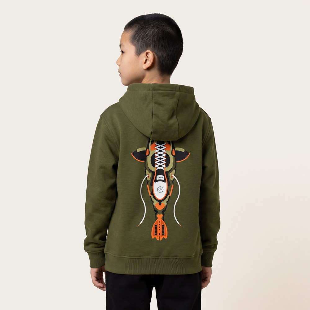 Kids True Leather Hoodie
